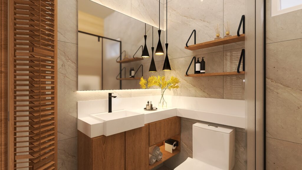 Choosing the Perfect Bathroom Sink: A Comprehensive Guide 9 Imagem de uma pia de banheiro de apoio