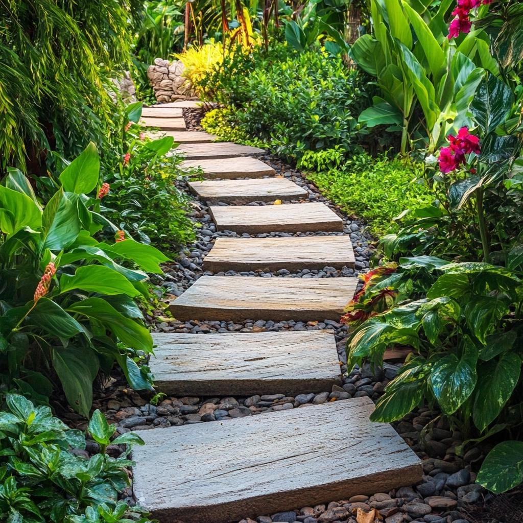 Types and Ideas for Garden Pavers to Beautify Your Outdoor Space 1 Ideias e Tipos de Pisante para Jardim