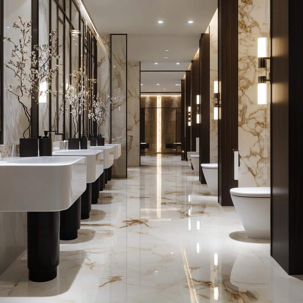 Porcelanato Marmorizado: Elegância na Decoração