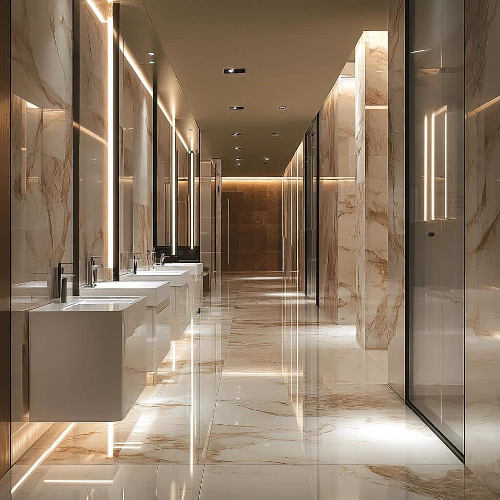 Porcelanato Marmorizado: Elegância na Decoração