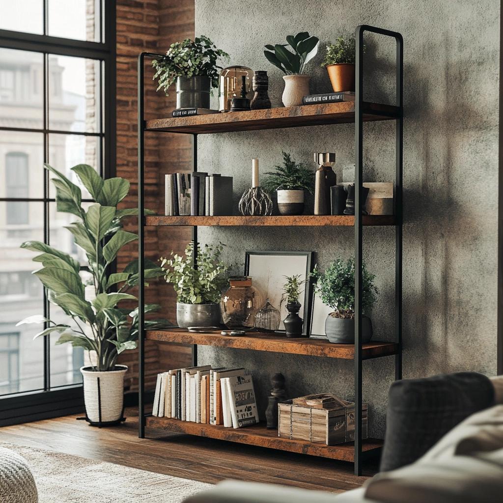 40 Industrial Shelving Ideas for Stunning Home Décor 6 40 fotos de prateleira industrial para uma decoração surpreendente