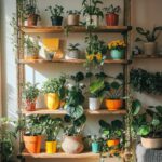 Plant Shelves: 20 Ideas and Tutorials to Fill Your Life with Green Prateleiras para plantas: 20 ideias e tutoriais para encher a vida de verde
