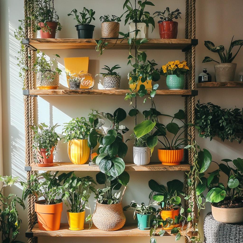 Plant Shelves: 20 Ideas and Tutorials to Fill Your Life with Green 1 Prateleiras para plantas: 20 ideias e tutoriais para encher a vida de verde