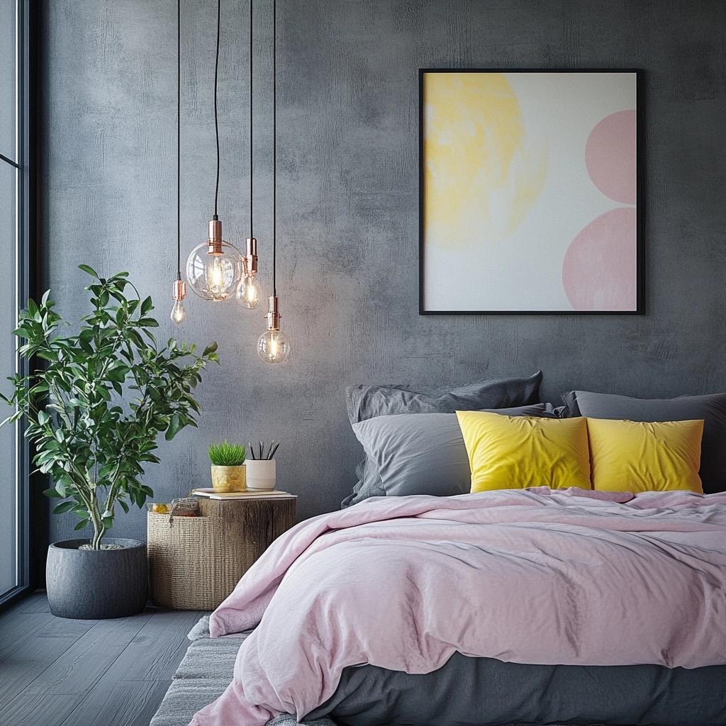 Elegant Gray Bedroom: 12 Stylish Ideas to Transform Your Space 1 QUARTO CINZA: 12 IDEIAS PARA RENOVAR SEU ESPAÇO