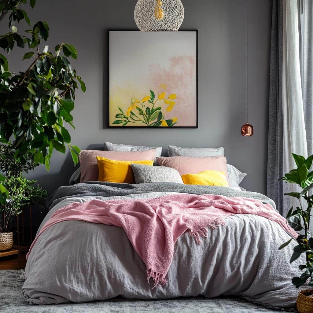 12 Beautiful Ideas to Revamp Your Gray Bedroom 8 QUARTO CINZA: 12 DICAS PARA RENOVAR O SEU AMBIENTE