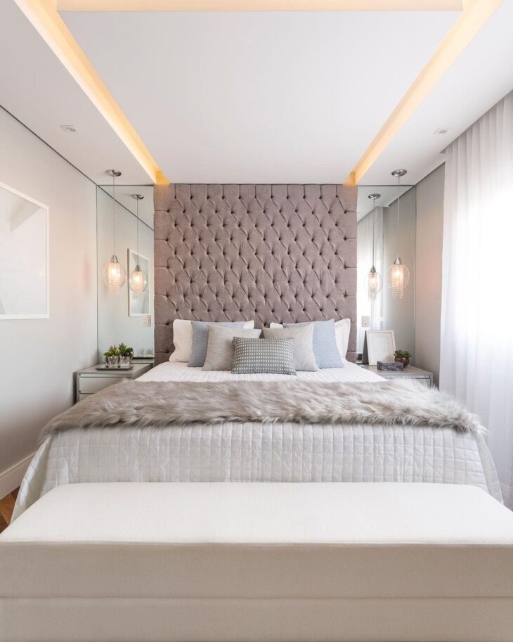 90 Luxurious Bedroom Projects to Make Your Dream a Reality 10 Foto de quarto de luxo 5