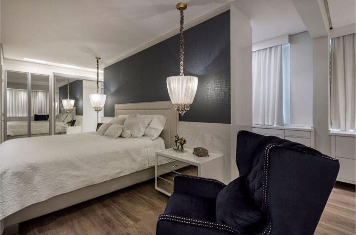 90 Luxurious Bedroom Projects to Make Your Dream a Reality 2 Foto de quarto de luxo 6