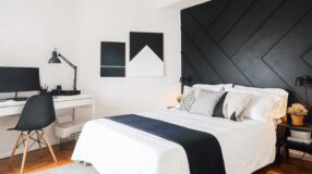 70 Timeless Ideas for Using Suede Color in Home Decor 7 Foto de quarto cinza e rosa