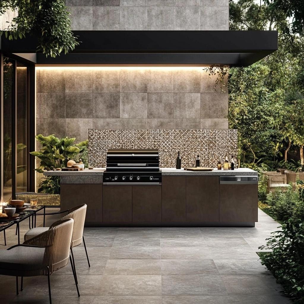 Inspiring 70 Designs for Barbecue Surroundings 4 Reveste sua churrasqueira com estilo: 70 ideias inspiradoras