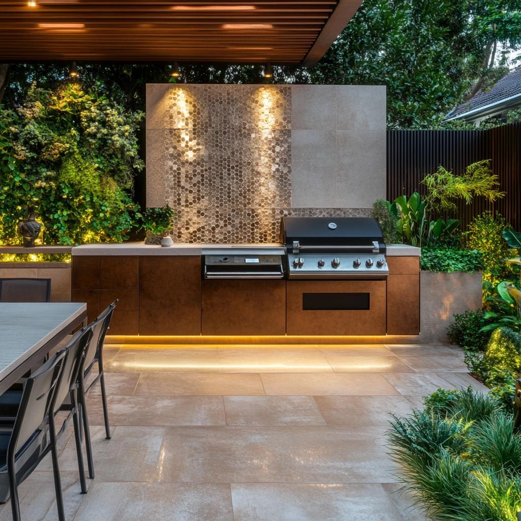 Inspiring 70 Designs for Barbecue Surroundings 6 Reveste sua churrasqueira com estilo: 70 ideias inspiradoras