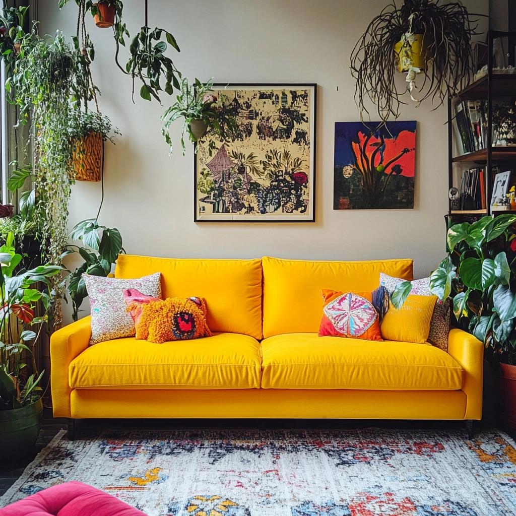 Yellow Sofa: 70 Models to Inspire and Brighten Your Living Room 4 sofa amarelo02