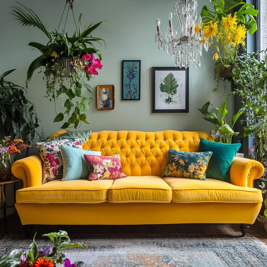 Yellow Sofa: 70 Models to Inspire and Brighten Your Living Room 6 sofa amarelo03