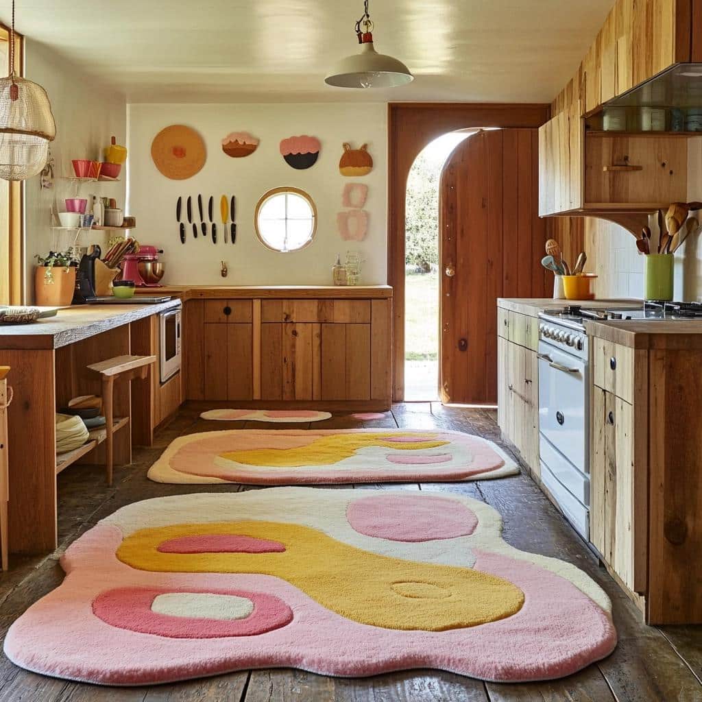 Kitchen Rugs: Where to Buy and 50 Inspiring Models 8 Tapete para cozinha: onde comprar e 50 modelos para inspirar