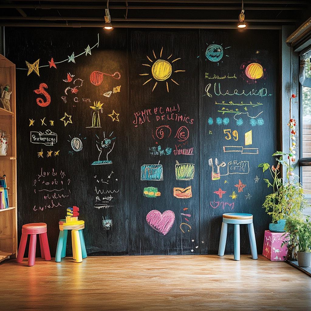Chalkboard Paint: How to Choose, Apply, and 70 Fun Inspirations 4 Tinta lousa: como escolher, como pintar e 70 inspirações divertidas