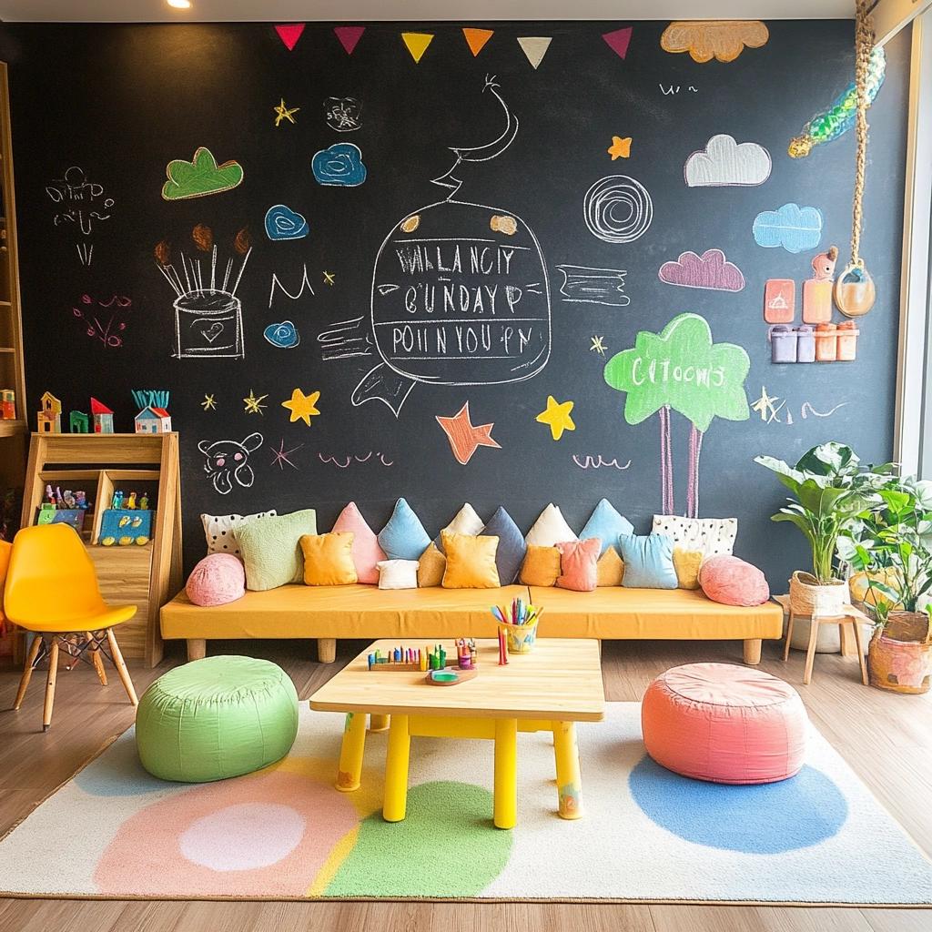 Chalkboard Paint: How to Choose, Apply, and 70 Fun Inspirations 8 Tinta lousa: como escolher, como pintar e 70 inspirações divertidas