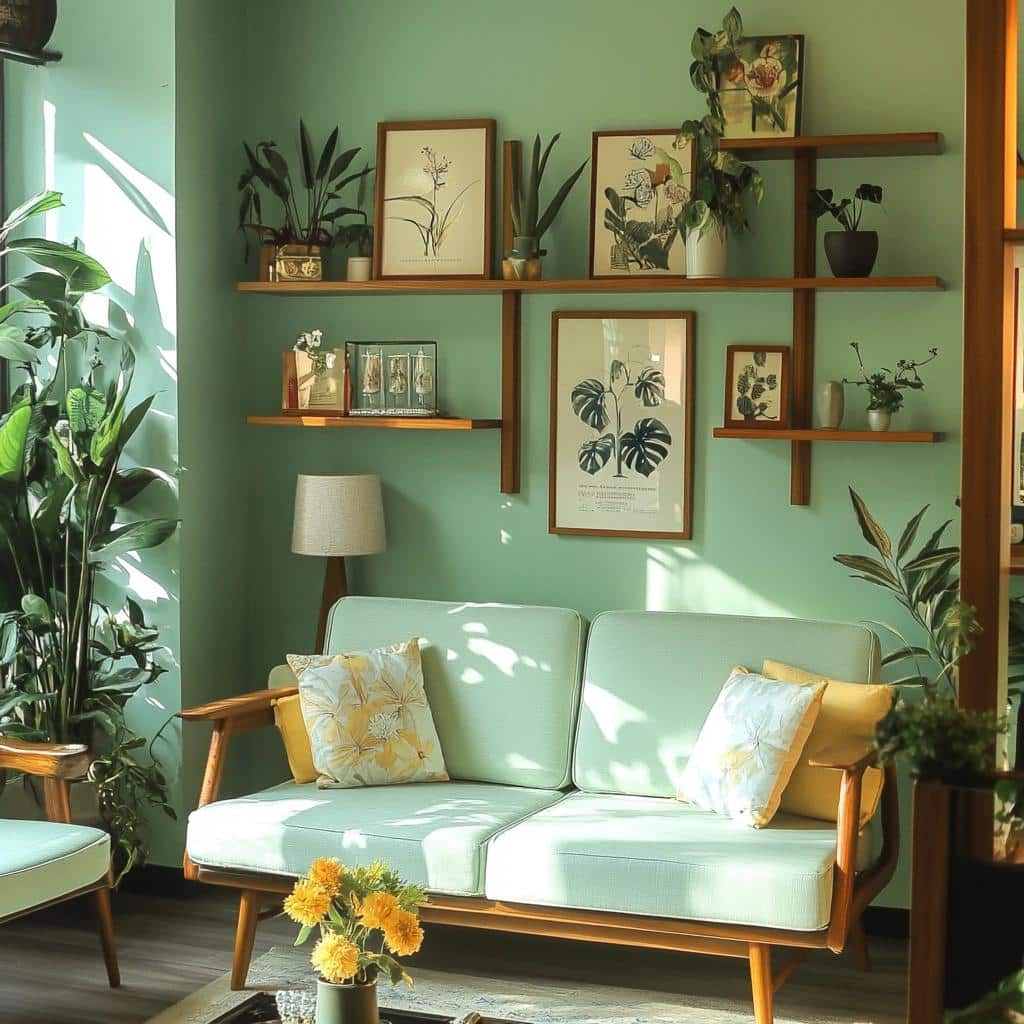 70 Ideas for Using Mint Green in Home Décor 4 70 IDEIAS PARA USAR O TOM VERDE MENTA NA DECORAÇÃO