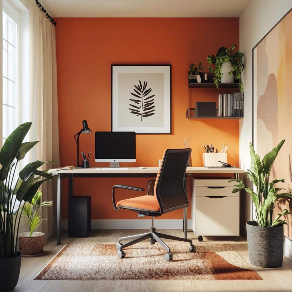 6 Tips for Designing and Decorating Your Home Office: From Paint to Furniture 1 6 Dicas Práticas para Decorar seu Home Office de Forma Eficiente