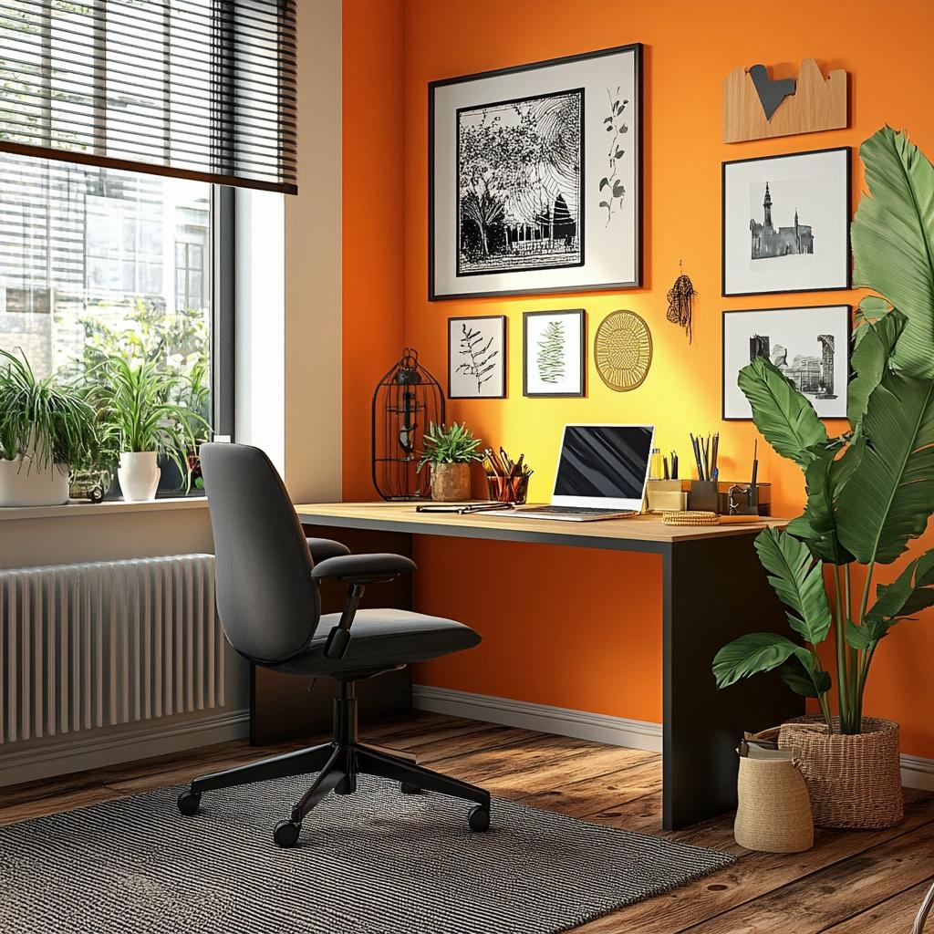 6 Tips for Designing and Decorating Your Home Office: From Paint to Furniture 6 6 Dicas Práticas para Decorar seu Home Office de Forma Eficiente