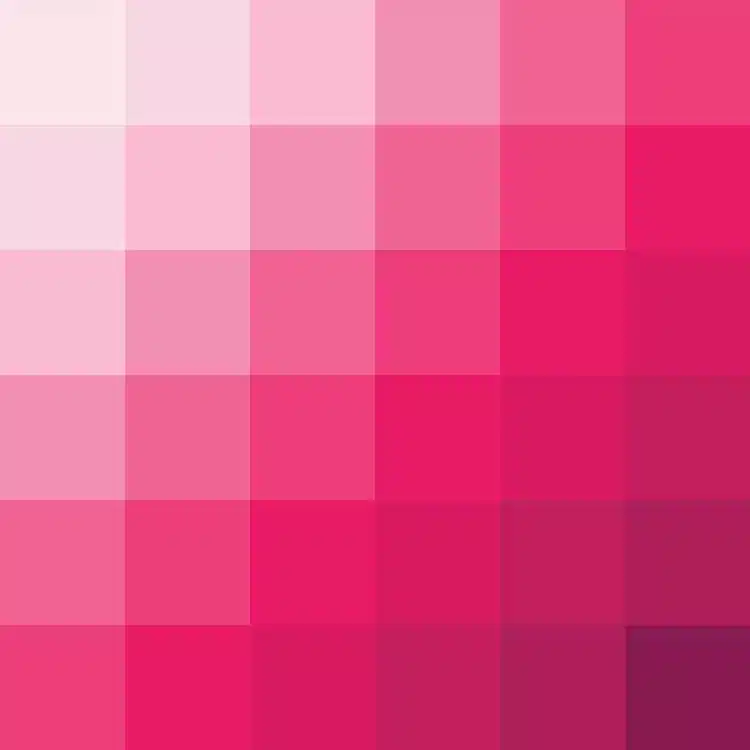 Cor que combina com rosa na decoração