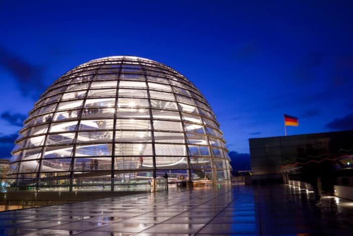 Cúpula do Reichstag (Foto: Foster + Partners)