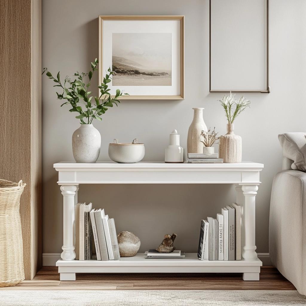 30 Inspirações de Aparadores Brancos para Todos os Ambientes