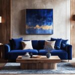 Cores fortes e surpreendentes: decorações com azul marinho