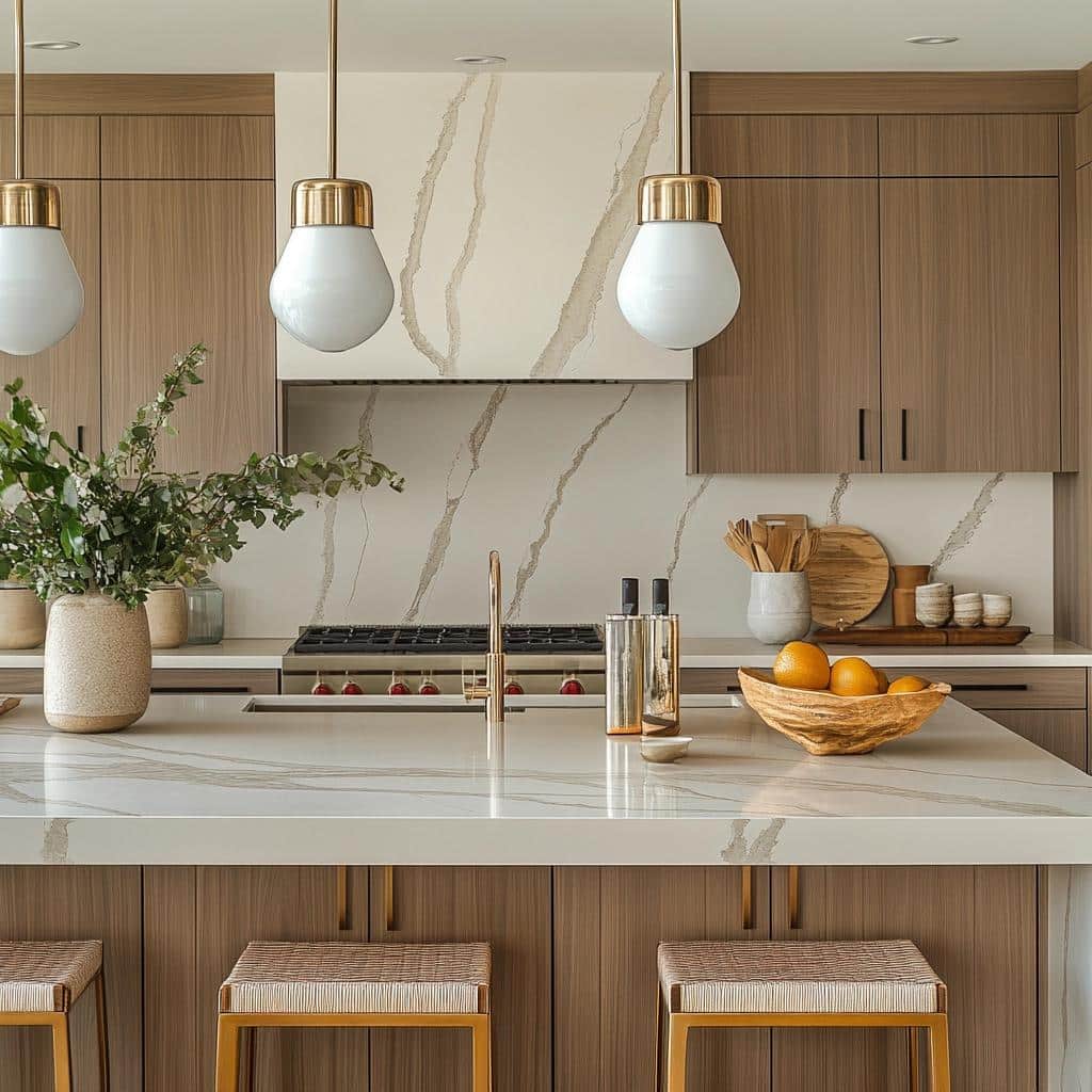 Stunning Kitchen Counter Ideas for Your Home 4 Balcões de Cozinha: Ideias para Transformar Seu Espaço