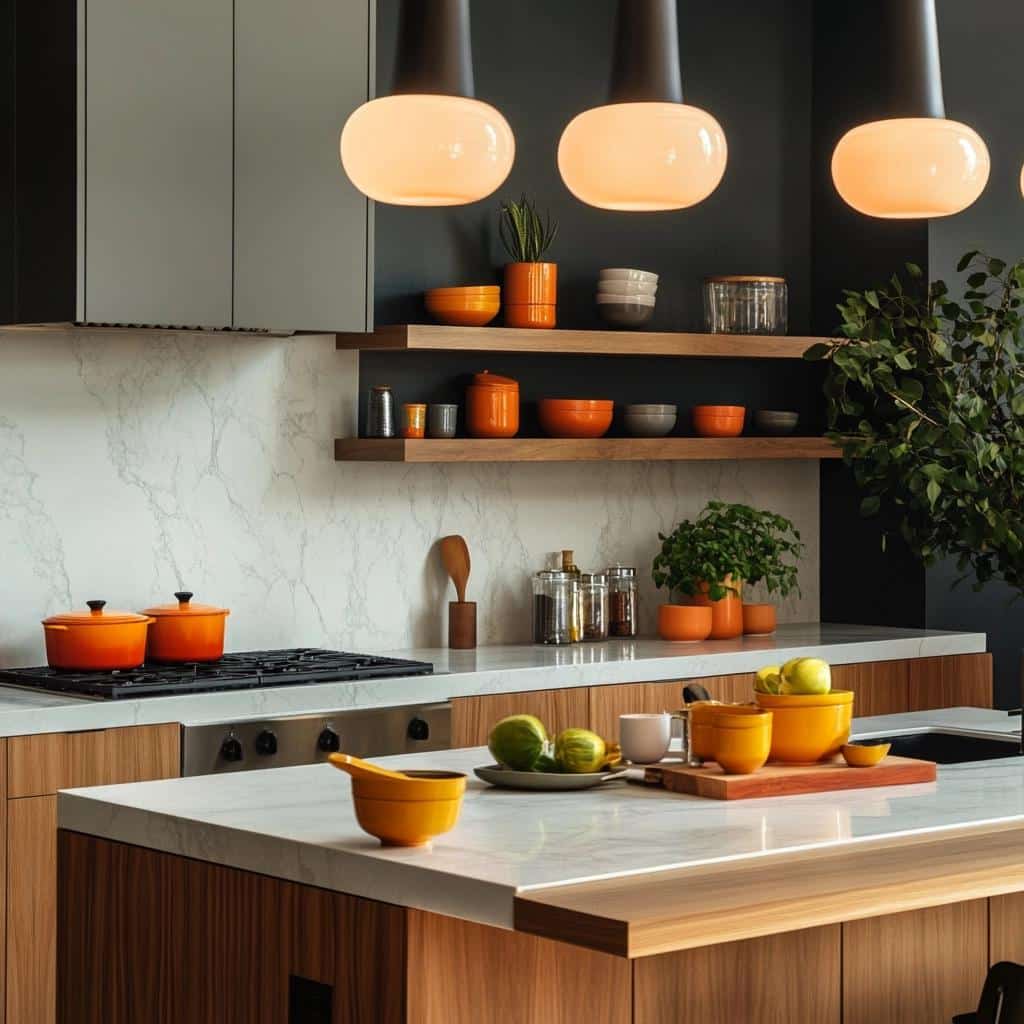 Stunning Kitchen Counter Ideas for Your Home 8 Balcões de Cozinha: Ideias para Transformar Seu Espaço