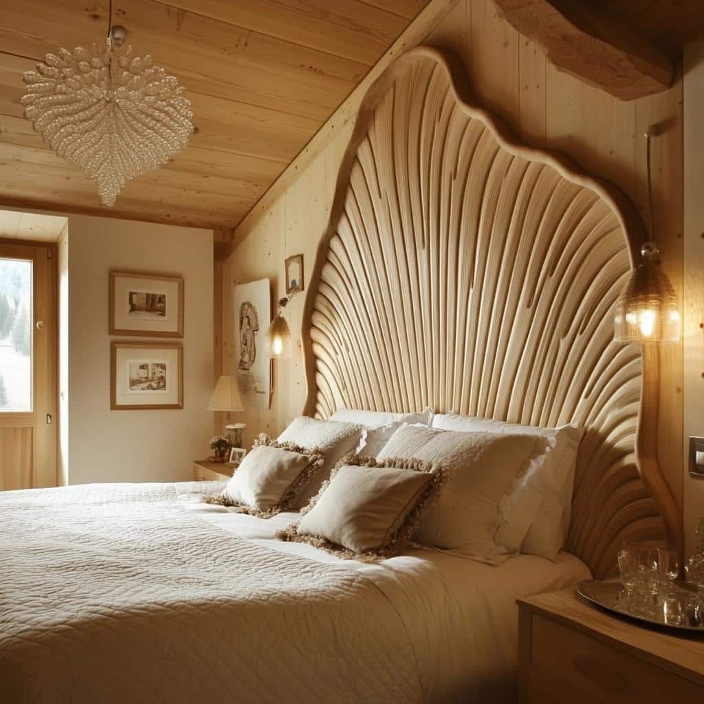 60 Stunning Ripped Headboard Ideas to Transform Your Bedroom 8 6 Ideias Criativas para Cabeceiras Ripadas que Transformarão seu Quarto