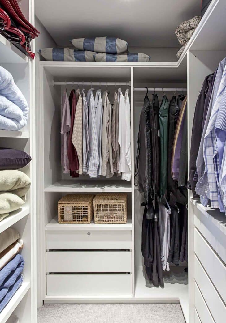 85 Creative Ideas to Maximize Space in a Small Closet 7 Foto de closet pequeno 1 - 1