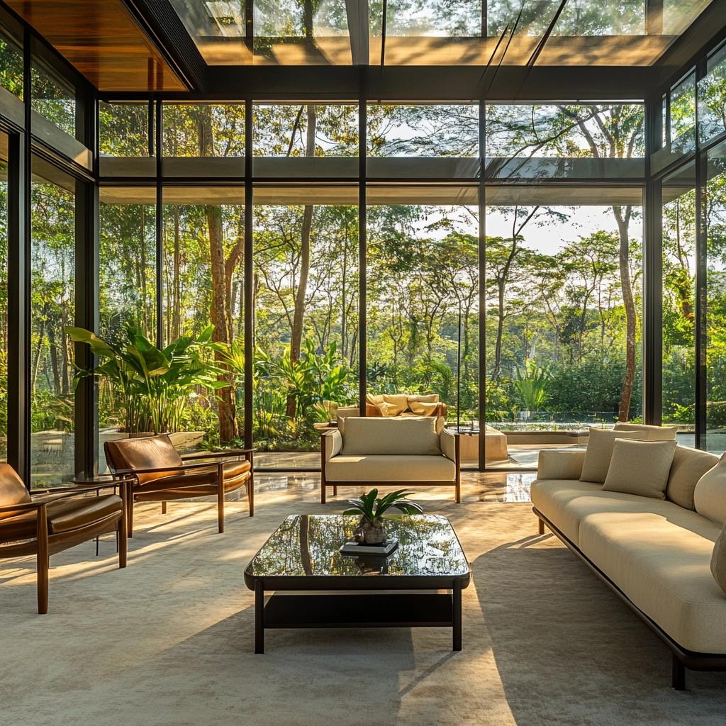 Glass Curtain: What It Is, Benefits, and How to Use This Proposal 1 Cortinas de vidro: como transformar seu espaço com elegância