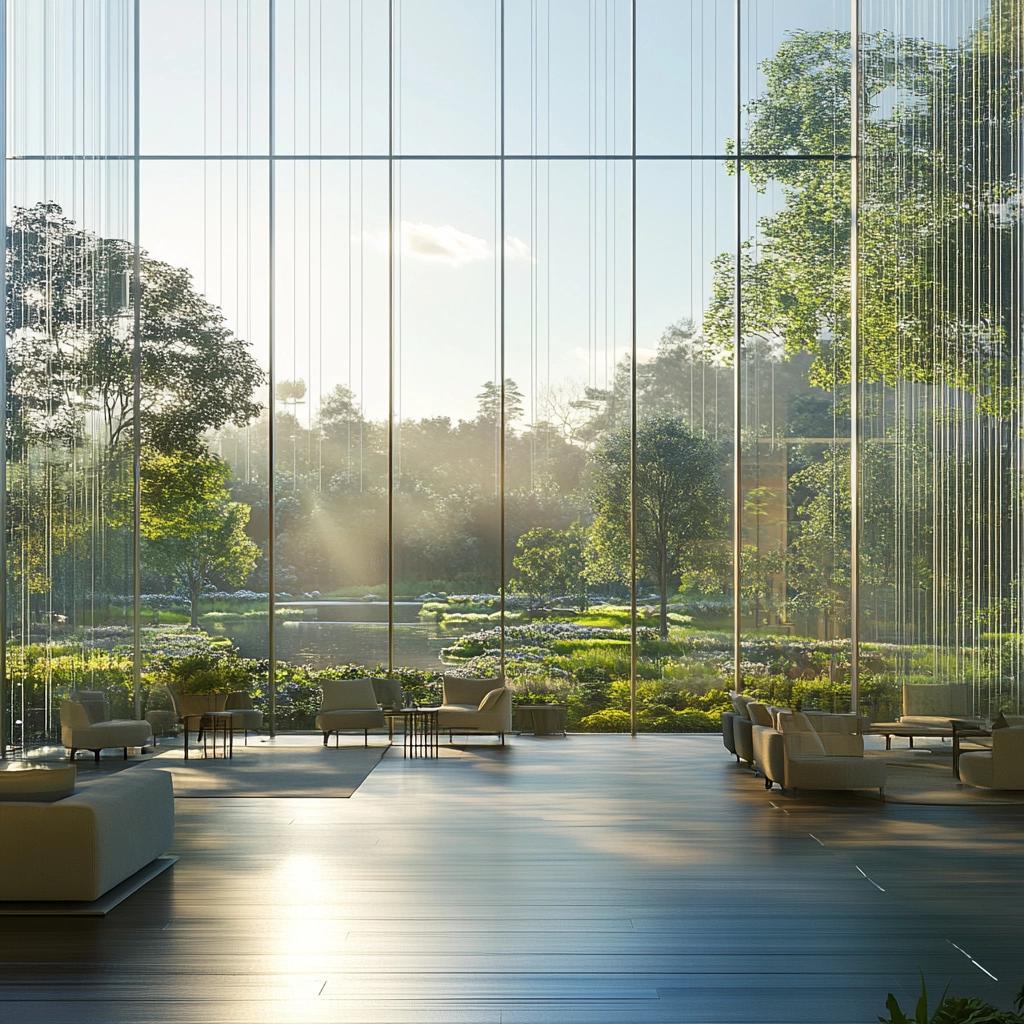 Glass Curtain: What It Is, Benefits, and How to Use This Proposal 8 Cortinas de vidro: como transformar seu espaço com elegância