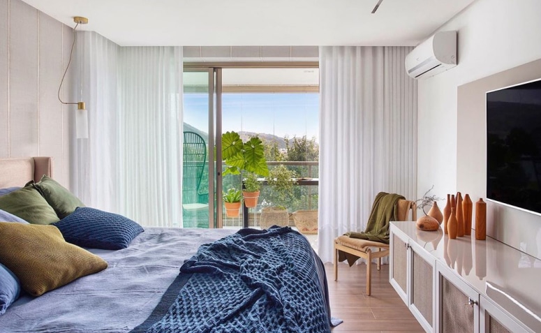 Capa do artigo sobre cortinas para quarto de casal.