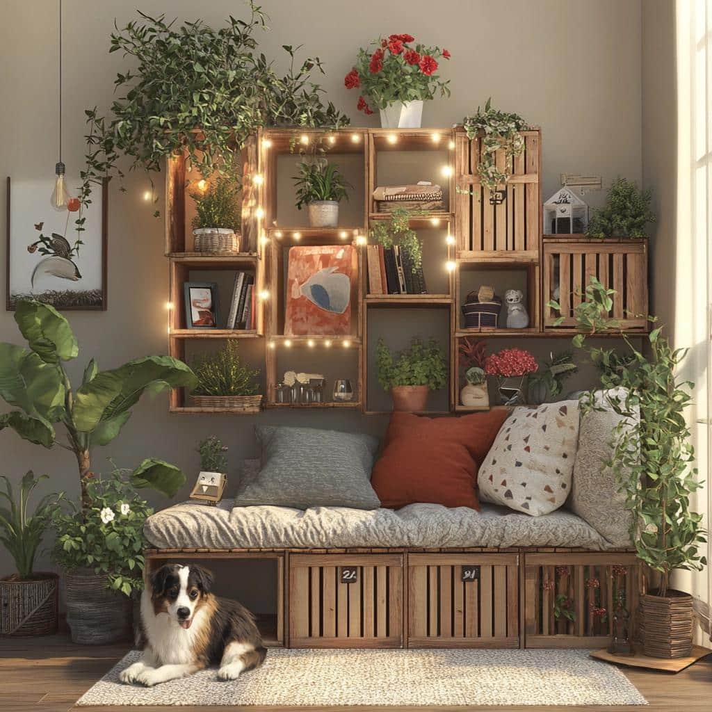 24 Ideias de Decoração com Caixotes: Criativas e Acessíveis