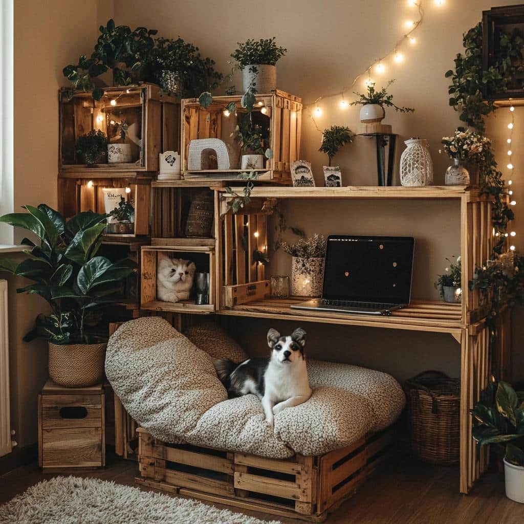 24 Ideias de Decoração com Caixotes: Criativas e Acessíveis