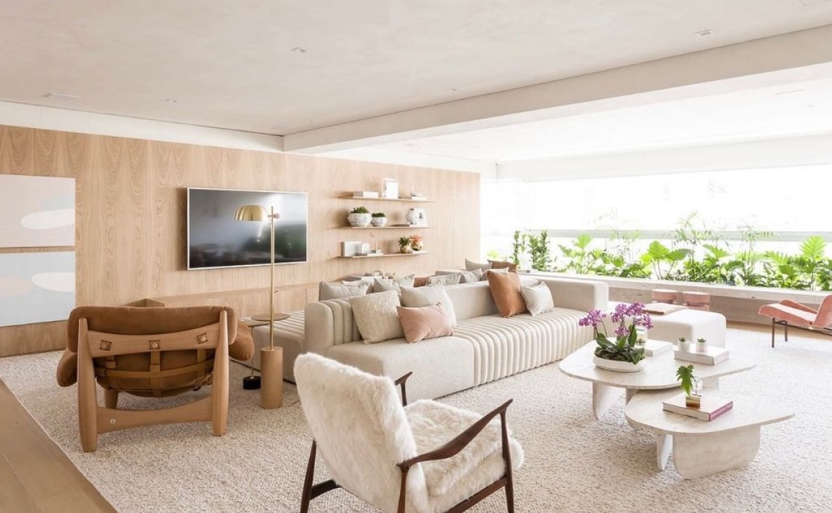120 Ideas to Transform Your Living Space with Stylish Decor 3 Imagem com diferentes ideias de decoração de sala.