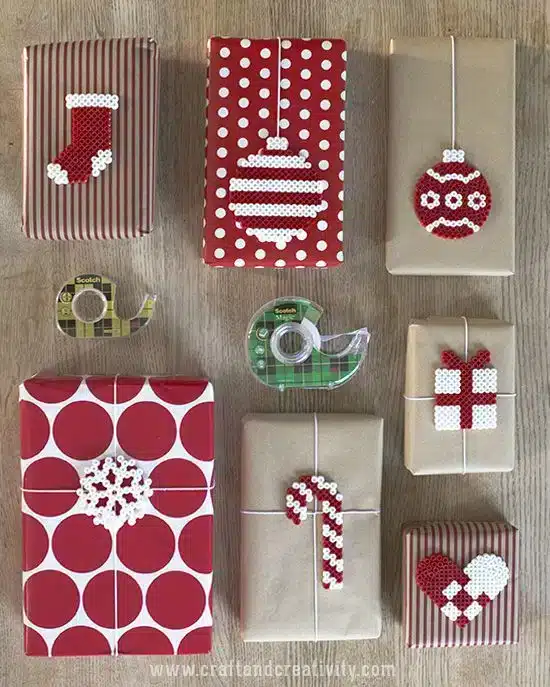 DECORAÇÃO DE NATAL GASTANDO POUCO, CAIXAS DE PRESENTES