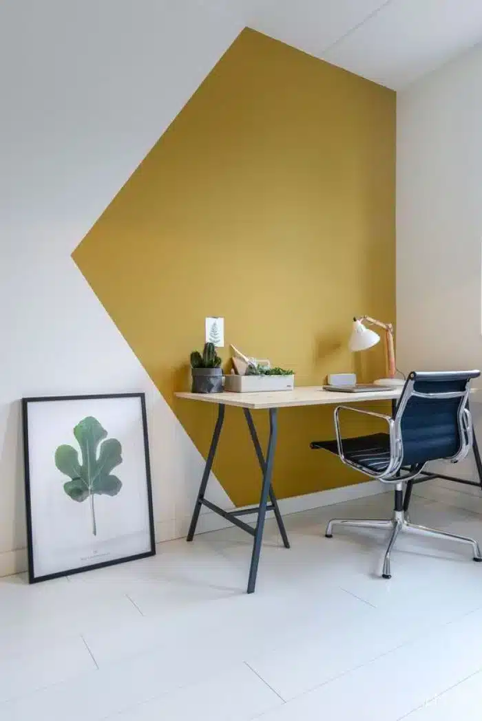 6 Tips for Designing and Decorating Your Home Office: From Paint to Furniture 5 Decoração home office, pintura de parede
