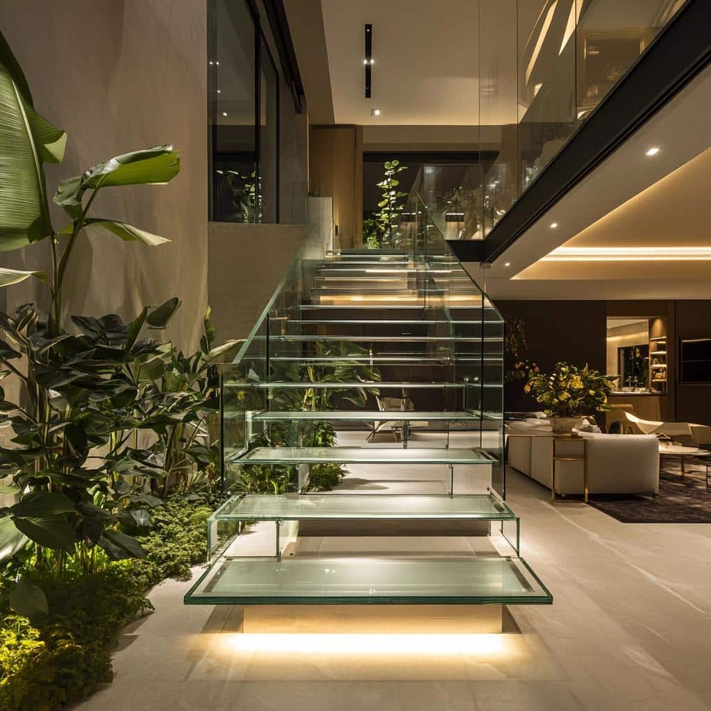 Escadas de vidro: 30 modelos para inspirar seus projetos