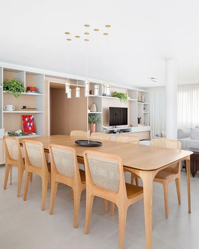 40 Inspirational Gypsum Shelves for Your Living Room 10 Foto de estante de gesso para sala 5 - 5