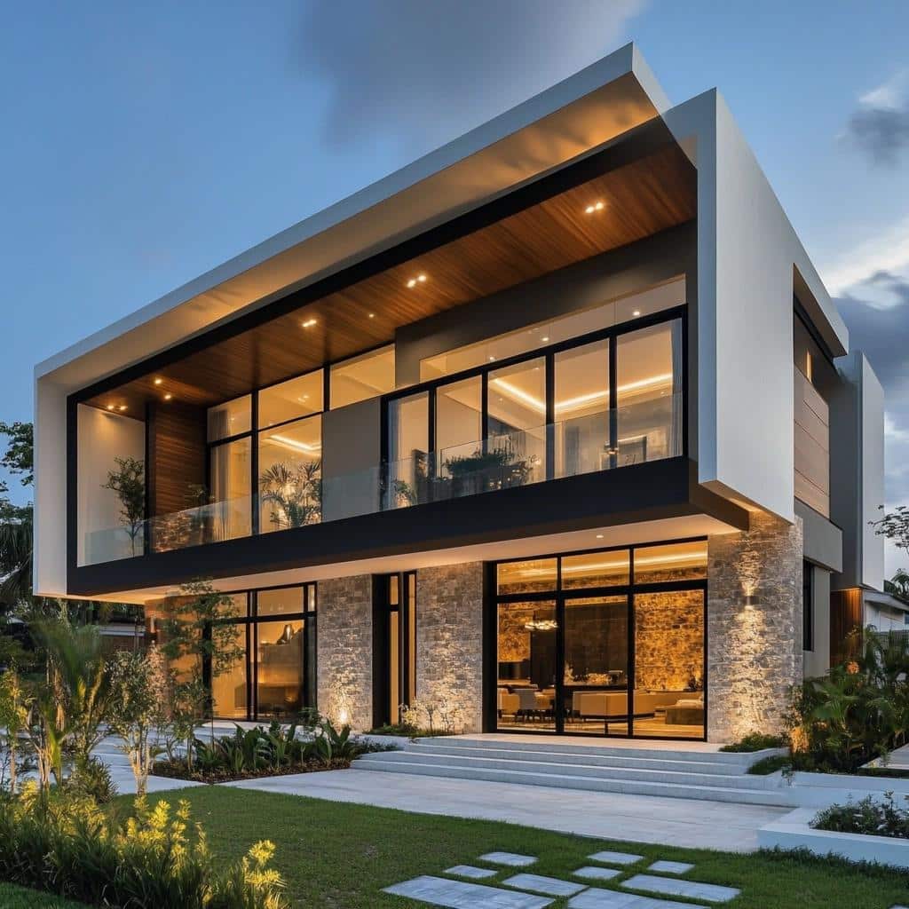 100 fachadas de casas modernas para o seu projeto