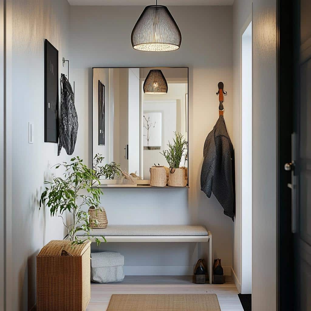 30 Boas Ideias para Decorar um Hall de Entrada Pequeno