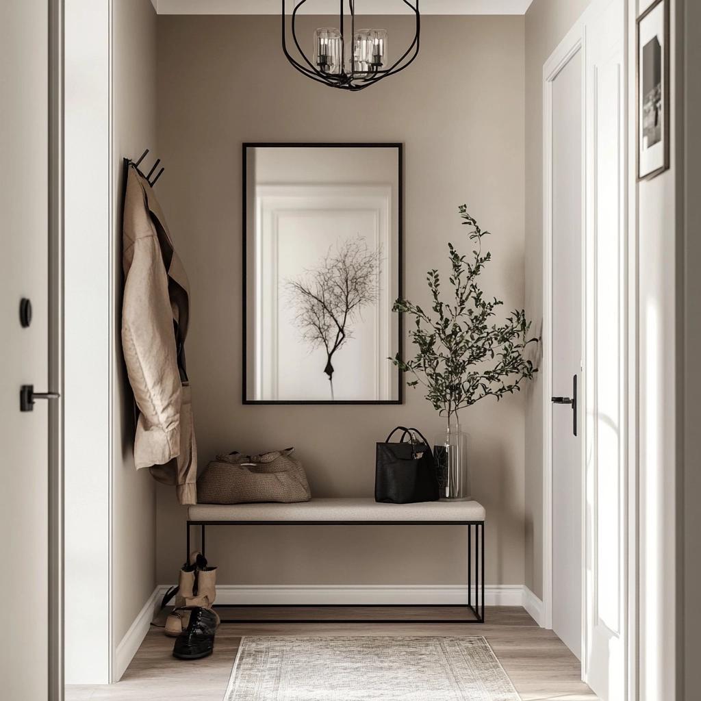 30 Boas Ideias para Decorar um Hall de Entrada Pequeno
