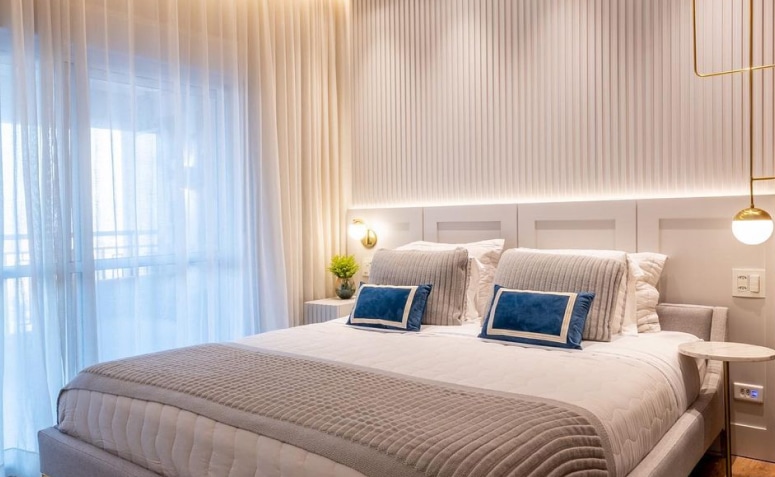 Lighting Ideas for a Cozy Bedroom 3 Dicas e ideias de iluminação para quarto que decoram com aconchego
