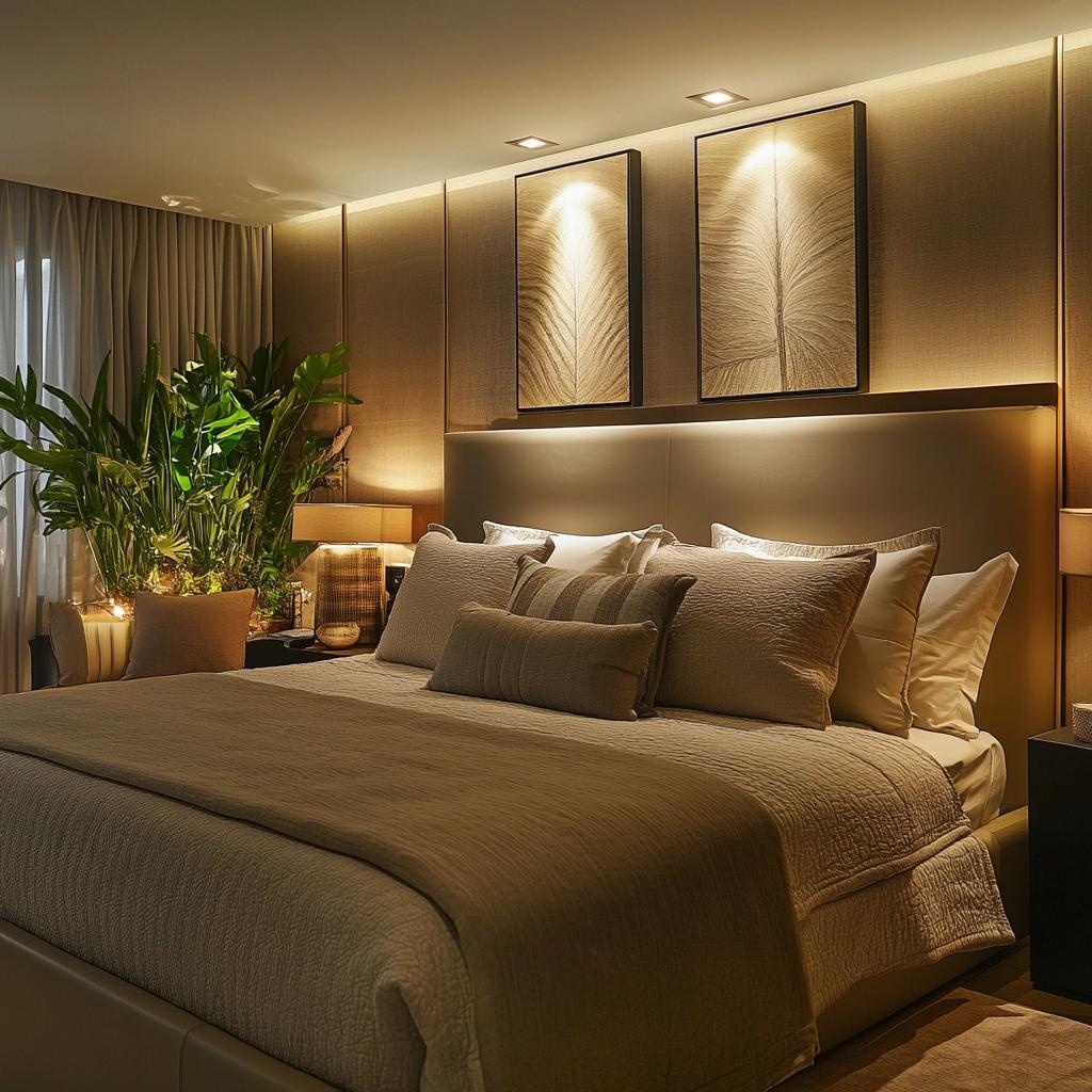 Lighting Ideas for a Cozy Bedroom 4 Dicas e Ideias de Iluminação para Quartos que Promovem Conforto