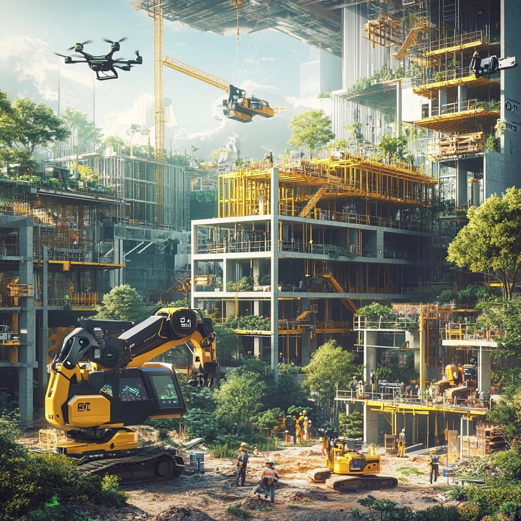 Inovações na Construção Civil para 2024 e 2025