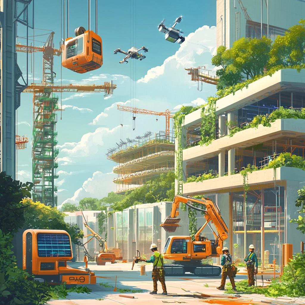 Inovações na Construção Civil para 2024 e 2025