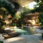 30 Stylish Pool Ideas with a Beach Entry for Ultimate Relaxation 30 Ideias de Piscina com Prainha para Relaxar com Estilo