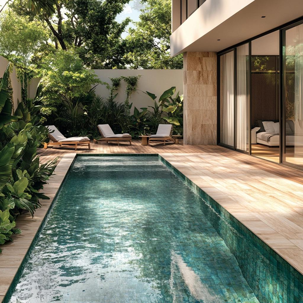 Piso para piscina: tipos e cuidados