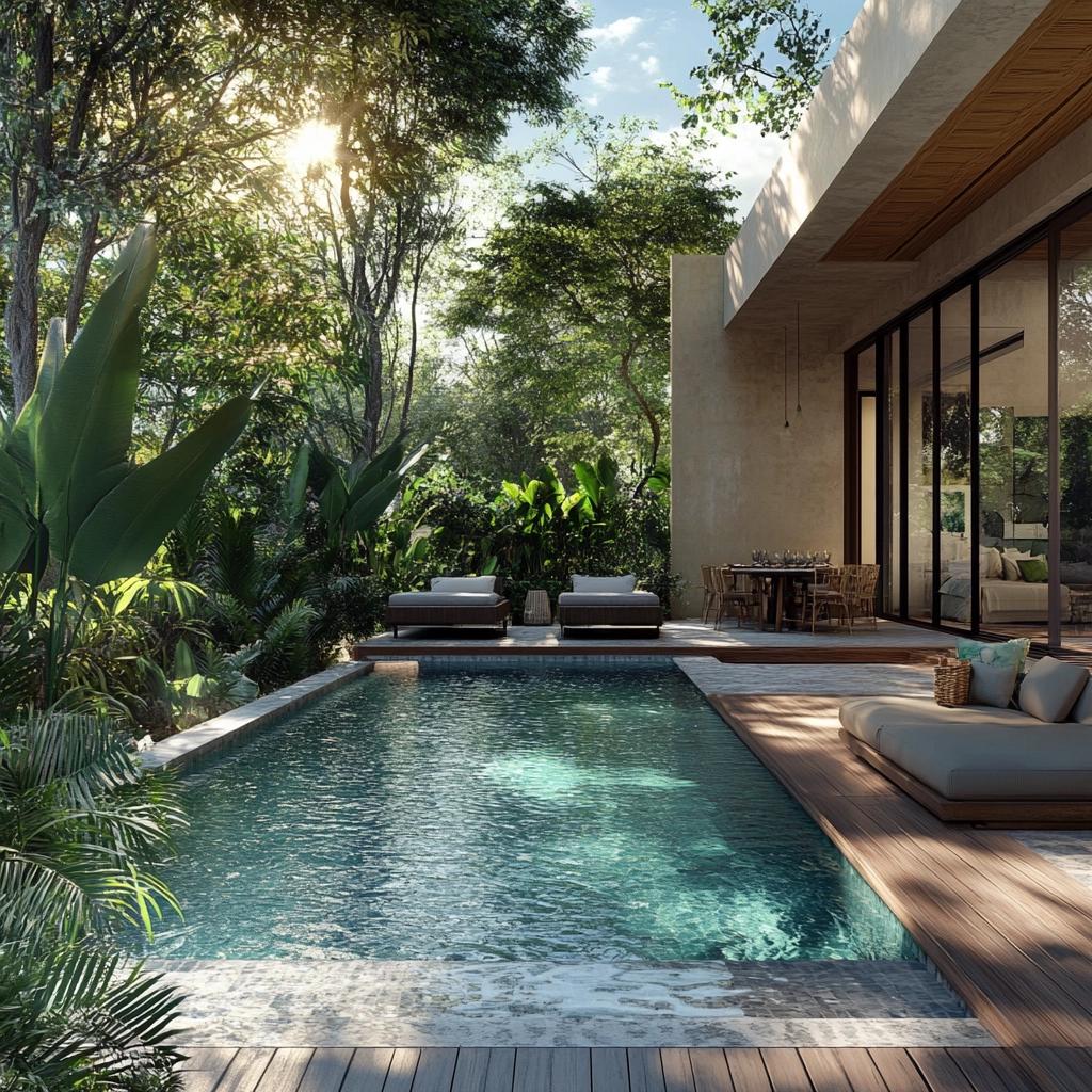 Piso para piscina: tipos e cuidados